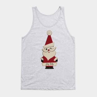 Santa has a Jelly Belly Tank Top